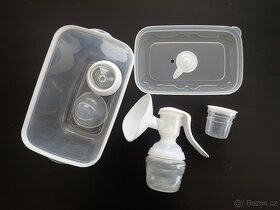 Tommee Tippee ruční odsvačka na mléko + kelímky - 2