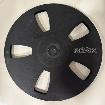 Revox plastová cívka 26,5cm - černá - 2