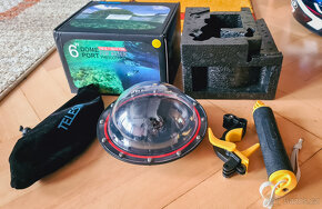 Podvodní pouzdro kopule - Telesin Dome Port pro GoPro3 a 4 - 2