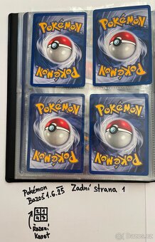 Kusové Pokémon VINTAGE karty (KARTY STARÉ PŘES 25LET)(3) - 2