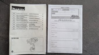 Makita DTR180ZJ aku vazač drátu - 2