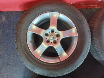 ALU disky originál Hyundai 5x114,3 R17 s letními pneu 235/65 - 2