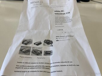 Auto na dálkové ovládání Nikko - 2