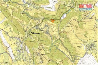 Prodej lesa, 3547 m², Koberovy - 2