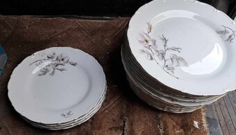 Porcelán - Talíře Moritz Zdekauer a Zeh Scherzer a Co - 2