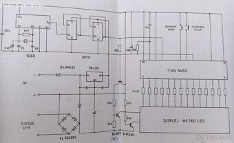 Led hodiny - stavebnice - 2