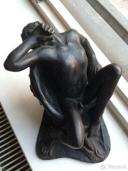 Joseph Erhardy (1928 - 2012) - Bronz, Ex. 3 v. 49, nahý mlad - 2