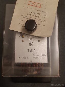 Časové relé TM 10 - 120s - 2