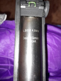 Prodám novou vzduchovka KANDAR LB 600 4,5mm Germany dle fota - 2