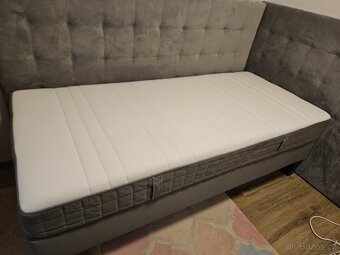 Postel s pružinovou matrací IKEA 90x200 - 2