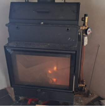 Romotop Heat W2G 70.50.01. Krbová vložka s výměníkem zánovní - 2