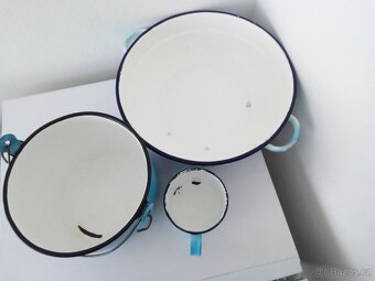 Staré, smaltované nádobí - 2