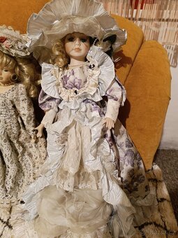 Panenky s porcelánovou hlavou s označením - 2