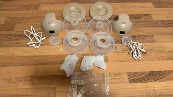 Dvojitá elektrická odsávačka mléka do podprsenky - 2