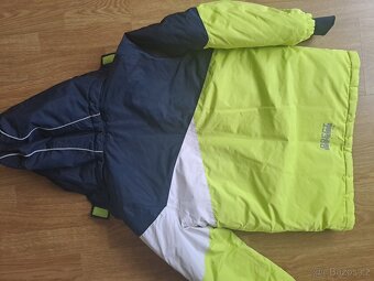 Dětská bunda 140 sm (vnitr fleecovy)Dobrý stav - 2