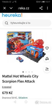 Hot wheels dráha - 2