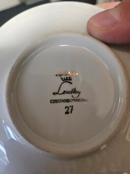 Kávová souprava (pozlacená) - 2