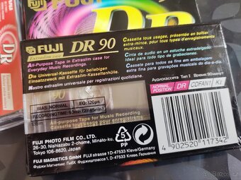 Audio kazety FUJI DR 90 - 2