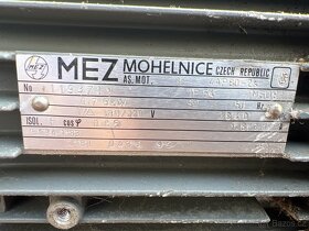 motor Mez Mohelnici 0,75kW, 2840 otacek - 2