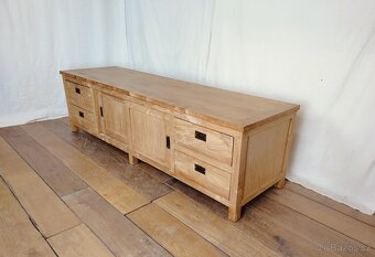 Komoda - botník - masiv TEAK - 2