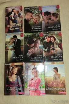 19 x historické harlequiny - 2