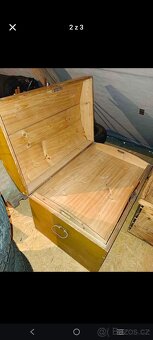 Dřevěná truhla - 2