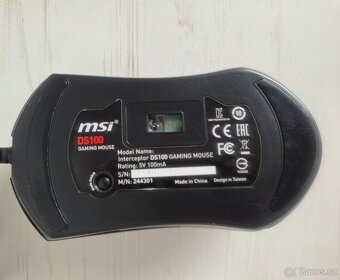 Herní myš MSI Interceptor DS100 - 2