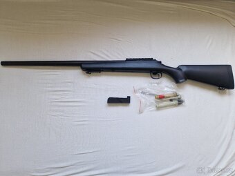 Airsoftová zbraň Well MB03 s upgradem - 2