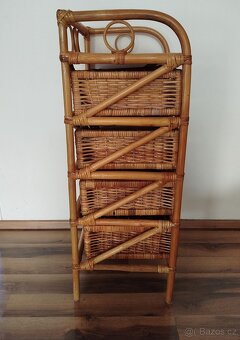 Ratanová komoda/prádelník - 2