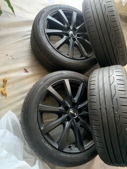 Alu kola 5x108 R17 s pneu Bridgestone - 2