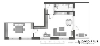 Prodej ateliéru 2+kk, 87,7 m2 s terasou – Viladům Těsnohlíd - 2