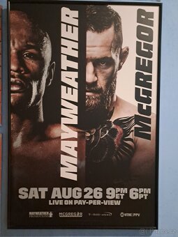 Obraz Connor McGregor-Floyd Mayweather zápas století - 2
