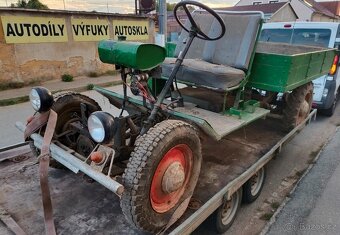 traktor traktůrek malotraktor korba předválečný Opel - 2
