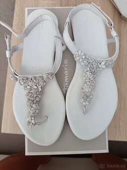 Kožené sandálky Tamaris 38 - 2