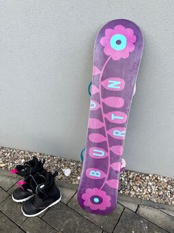 dětský snowboard BURTON 125cm - komplet set - 2