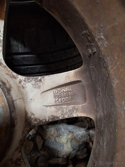 Alu 15 original škoda - 2