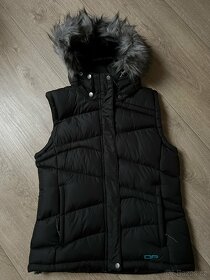 Dámská černá vesta Alpine Pro, vel. M - 2