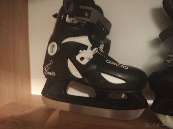 Dětské lední brusle Oxelo PLAY 3 – černé - 2