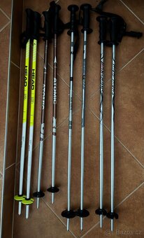 Prodám lyžařské hůlky dětské 4x - 2