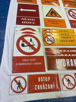 Stara smaltovana plechova cedule ČSSR - 2