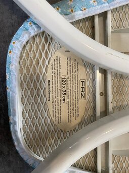 žehlicí prkno 120 x 38 cm, držák kabelu, rukávník - 2