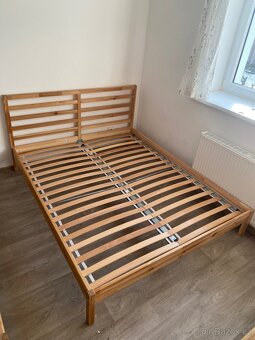 Dvojpostel s roštem - 2