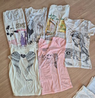 Dámská trika, triko, trička, sada, balík. - 2