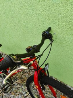 Značkové dětské kolo KELLYS 24" (ČERVENÁ) - 2