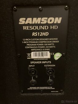 Samson RS12HD Pasivní reprobox - 2