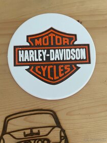 Harley Davidson Podtácky - 2