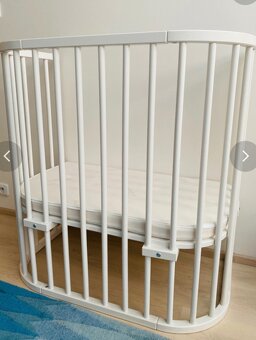 Přístavná postýlka Babybay Boxspring včetně matraci a 5 pros - 2
