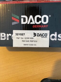 Brzdové destičky na bmw e 60 - 2