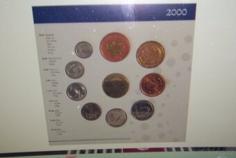 Sada oběžných mincí České republiky 2000, proof - 2