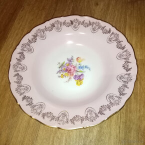Prodá starý etažér, český porcelán - 2